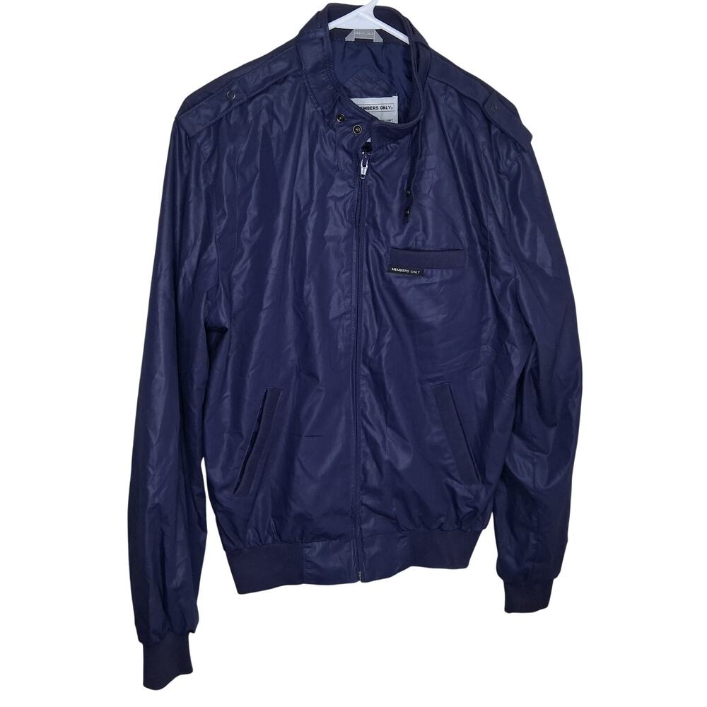 Members Only Classic Iconic Racer Bomber Jacket Mens 40L